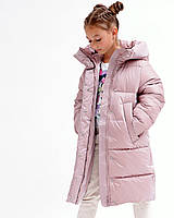 Детская зимняя куртка для девочек, пуховик X-Woyz 8365 размеры 42 44
