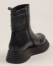 Черевики жіночі зимові Guero 1923521 36 чорні шкіра, фото 4