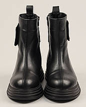 Черевики жіночі зимові Guero 1923521 36 чорні шкіра, фото 5