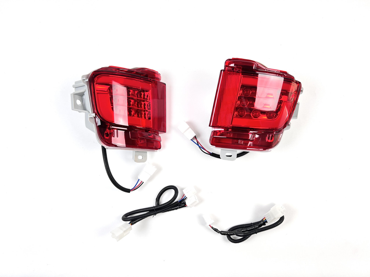 LED задні габарити (туманки) Toyota Land Cruiser 200 2015-2022 червоні, 2 шт., фото 1