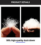 Спальник надлегкий пуховий Widesea. Вага 770г, фото 2