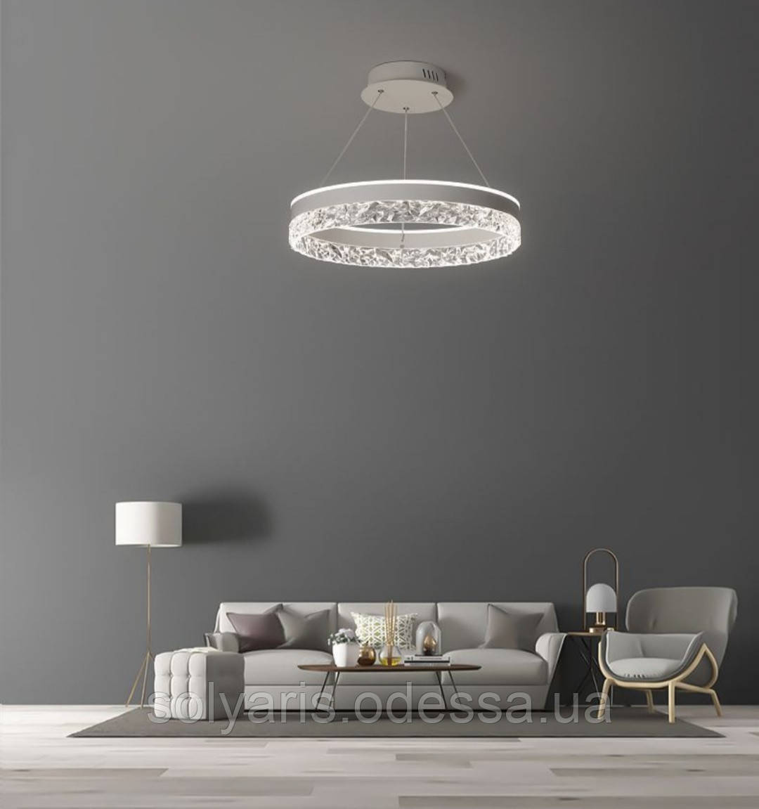 Люстра 226372 сірий 50 см, фото 1