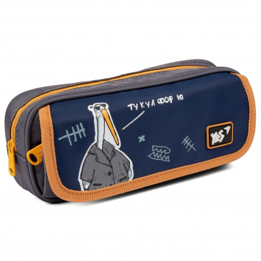 Пенал м'який YES 2 відділення PH-1-2 Гусь