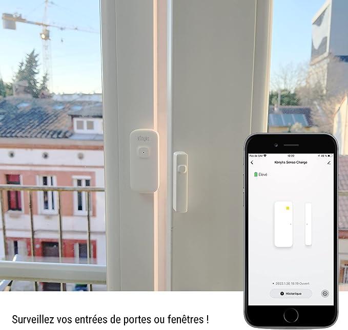 Датчик відчинення дверей Wifi, вікна, бездротовий Konlen KL-WD00 Iphone&Android App