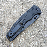 Нож SOG Salute 8Cr13MoV, 21см, back lock, G10 black, фото 2