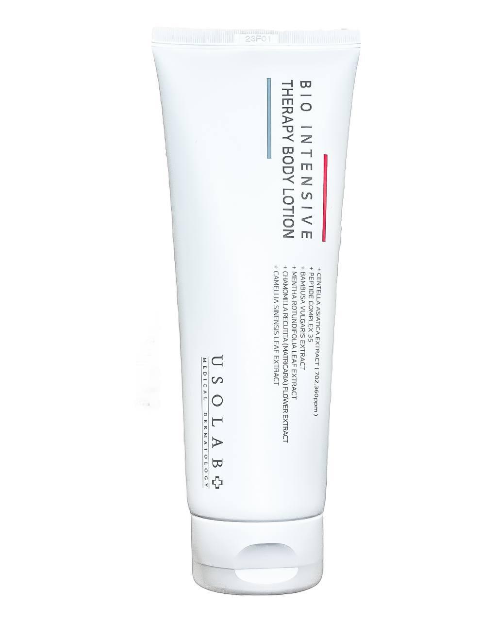 Usolab Bio Intensive Therapy Body Lotion - Інтенсивний терапевтичний лосьйон для тіла з пептидами