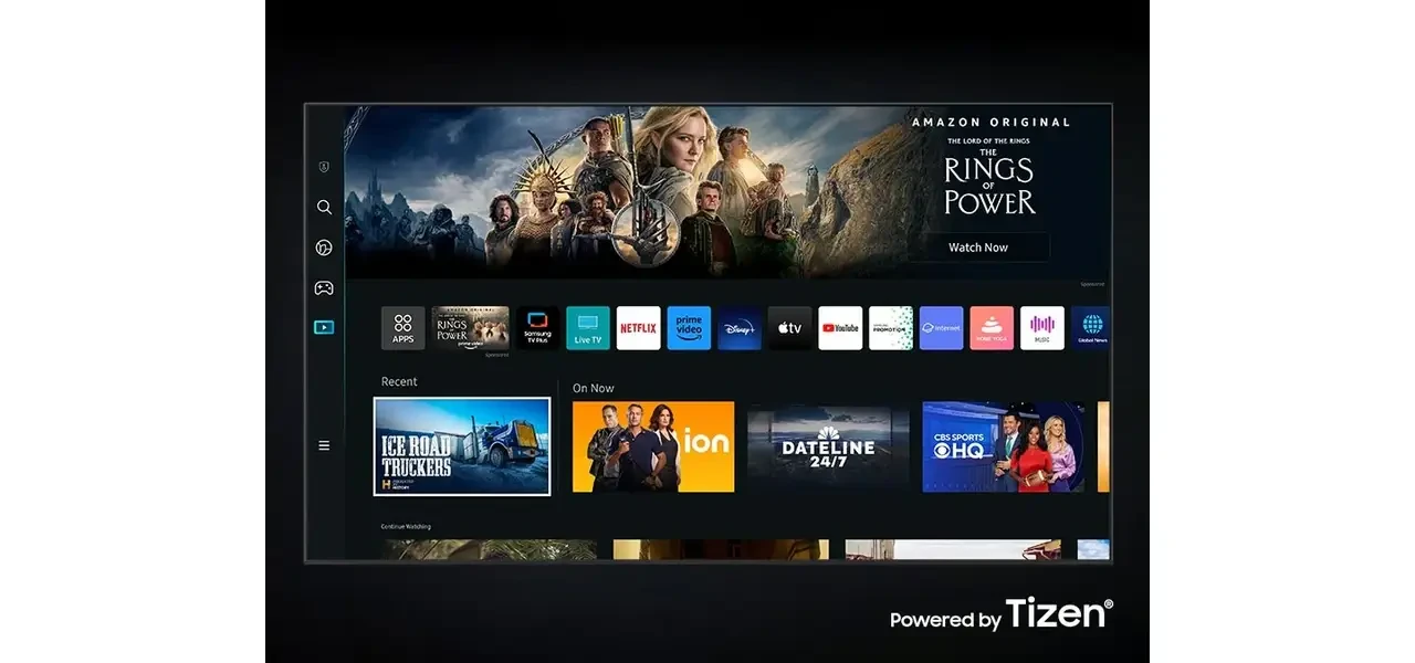 Samsung tizen cheap amazon prime