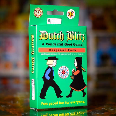 УКРАЇНСЬКОЮ! Настільна гра Dutch Blitz / Датч Блитз / Гландський бліц / гра карткова Лігретто, фото 1