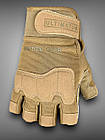🔥 Рукавички безпалі"Ultimatuml" (койот) тактичні, військові, ЗСУ, НГУ, фото 3