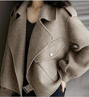 Пальто  жіноче кашемірове коротке з 40 по 70 розмір