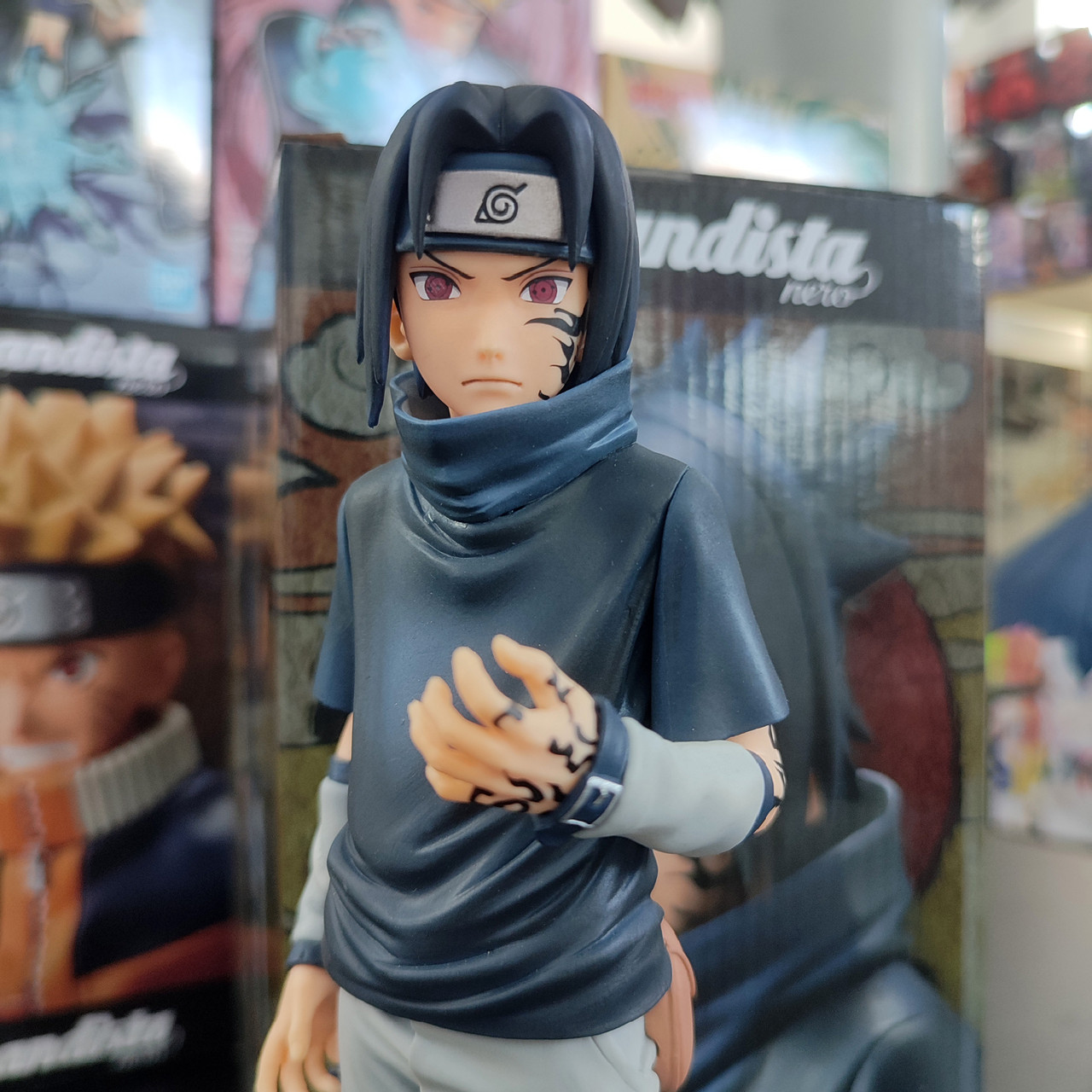 Фігурка аніме Naruto - Grandista Nero Uchiha Sasuke Ver.2