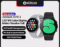 Часы Zeblaze GTR 3 smart watch BT вызов музыка трекер band смарт годин