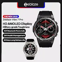 Часы Zeblaze Vibe 7 Pro smart годинник смарт браслет умные band watch ultra se xiaomi gear stratos galaxy
