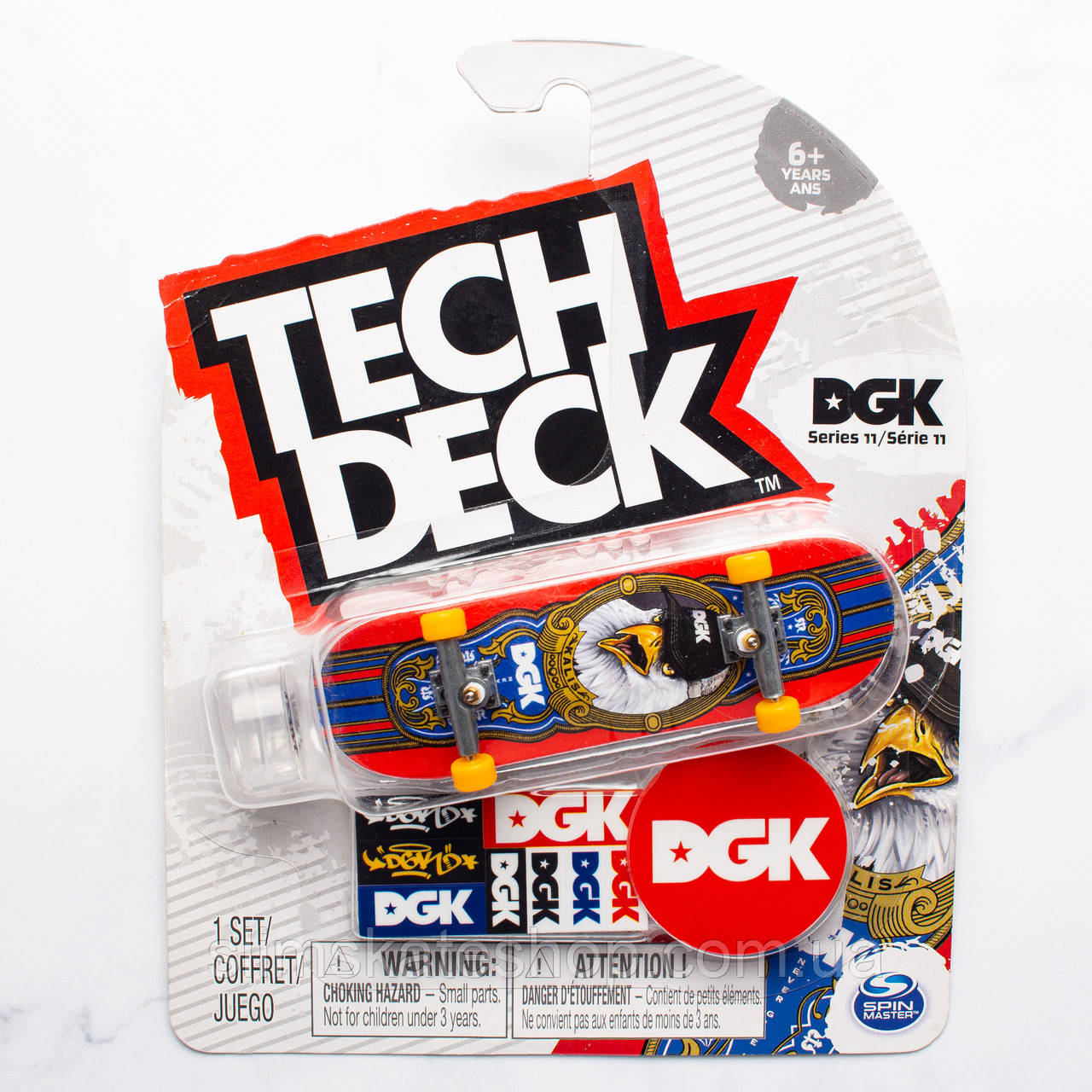Фінгерборд Tech Deck DGK Josh Kalis Eagle Ultra Rare Series 11