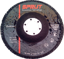 Круг пелюстковий шліфувальний торцевий "SPRUT" р 40