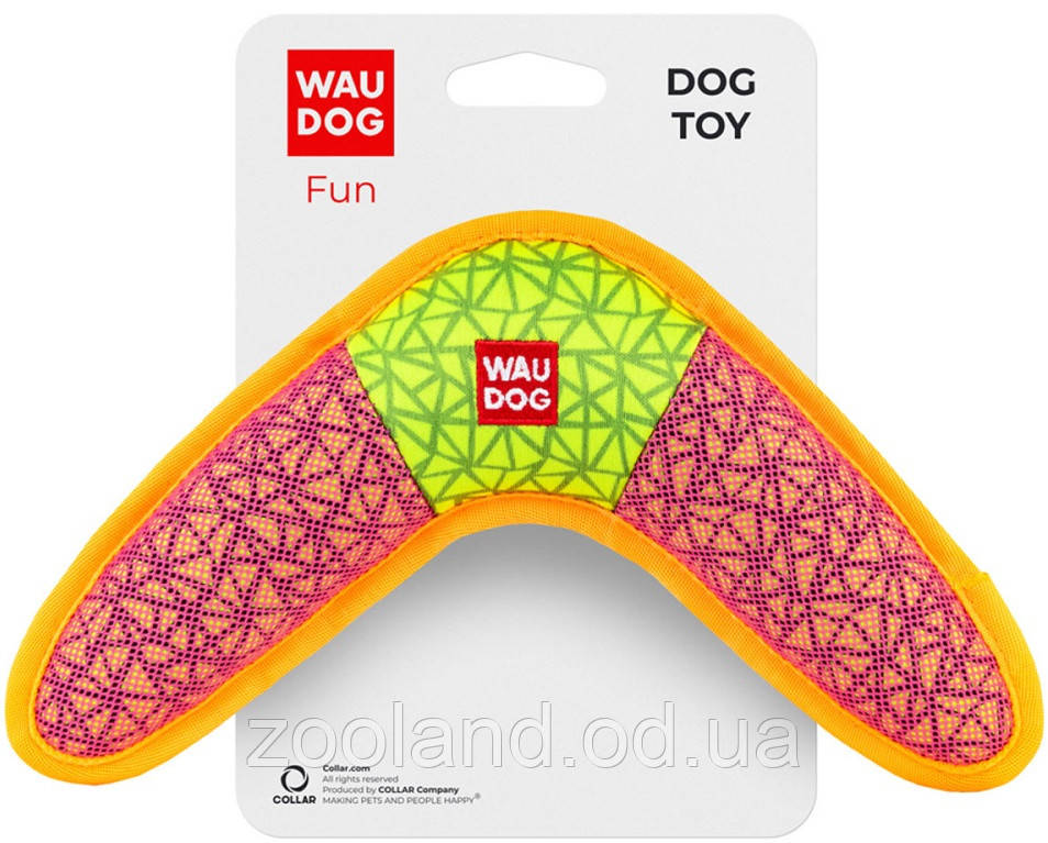 62077 Collar Waudog Fun бумеренг, комбінний