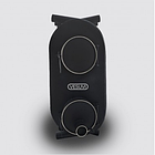 Піч булер'ян до 1800 м³ тип 07 VESUVI 64 кВт (600 х 1500 х 1320 мм) класичний, фото 2