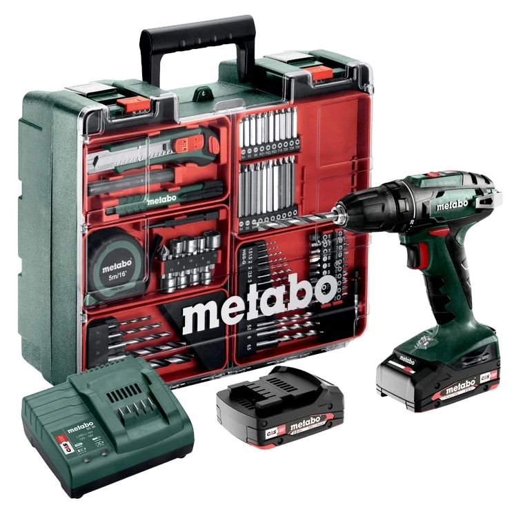 Metabo BS 18 Mobile Workshop (602207880) Акумуляторний дриль-шурупокрут