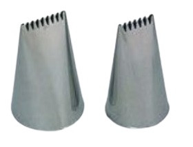 Насадка для кондитерського мішка Martellato 2,2х0,3 см неіржавка (BX9022), фото 1