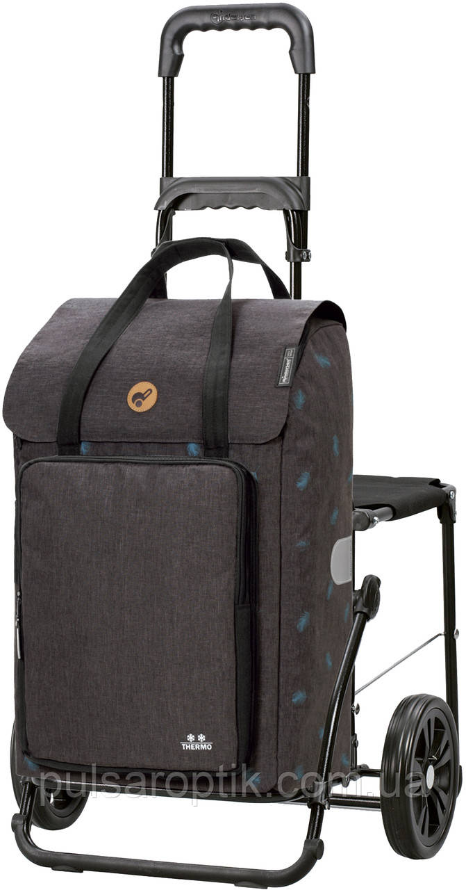 Сумка-візок Andersen Komfort Shopper Ivar Anthracite (198-173-80), фото 1