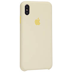 Original Silicone Case ® — iPhone Xs Max — Mellow Yellow (51)