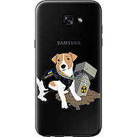 Чехол 2d пластиковый патриотический на телефон Samsung Galaxy A7 (2017) Патрон v2 "5321t-445-58250"