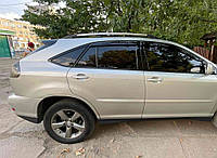 Рейлинги Хром турецкие Пластиковые ножки для Lexus RX 2003-2009 гг