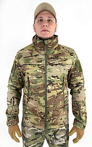 Куртка Ultimatum Patrol Мультикам,Чоловіча армійська демісезонна куртка Softshell, Тактична військова куртка софтшелл 40-42