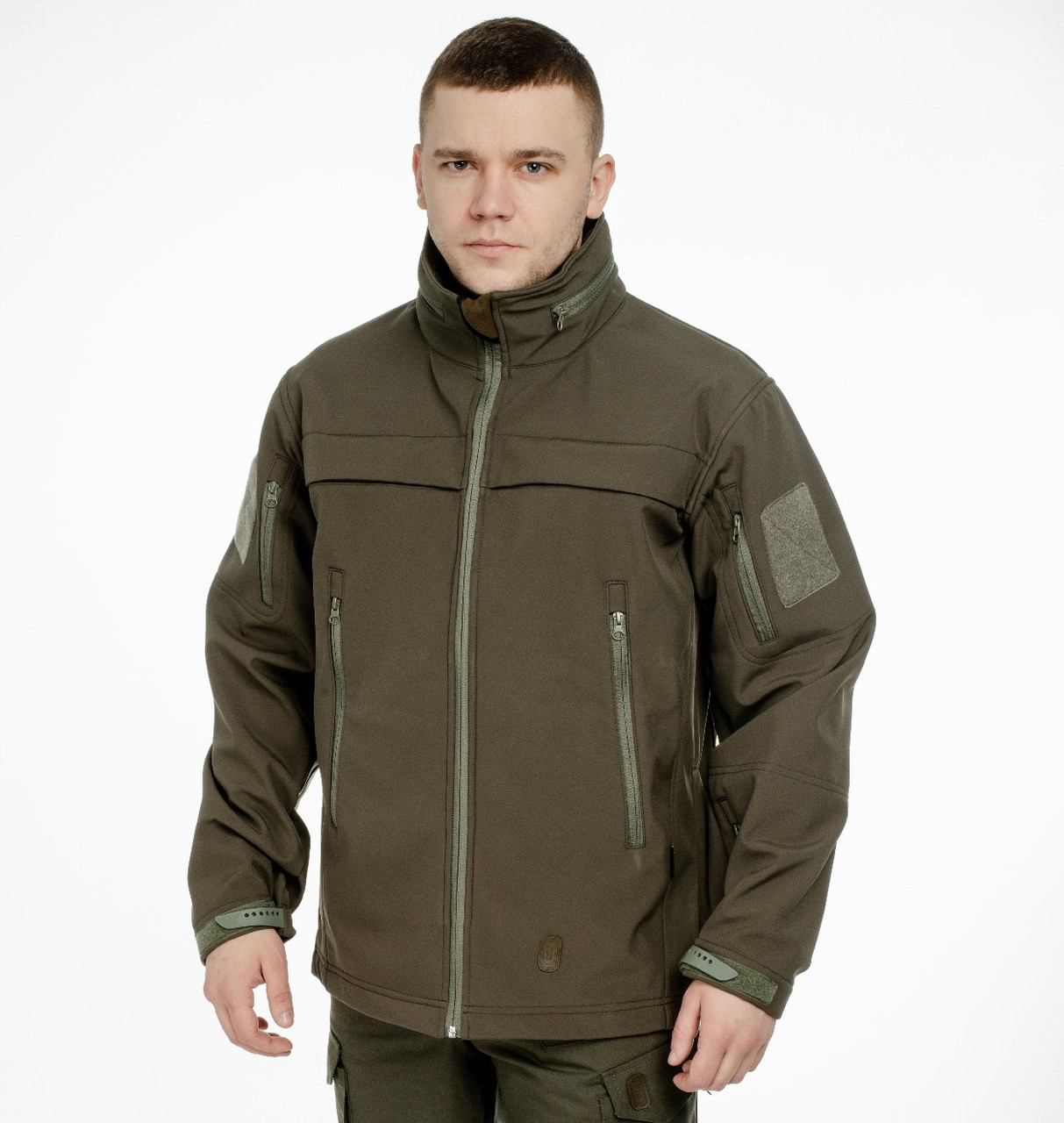 Куртка Ultimatum Patrol Олива,Військова демісезонна тактична куртка софтшелл ЗСУ,Куртка військовослужбовців soft shell