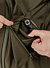 Куртка Ultimatum Patrol Олива,Військова демісезонна тактична куртка софтшелл ЗСУ,Куртка військовослужбовців soft shell, фото 4
