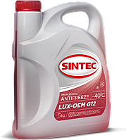 Антифриз Sintec ANTIFREEZE UNIVERSAL G12+ малиновый (5кг)