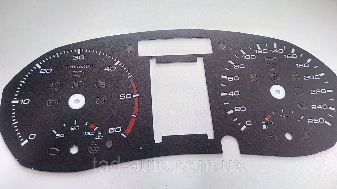 Шкали приладів Skoda Fabia 2