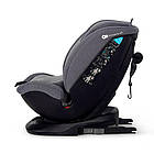 Автокрісло KiderKraft XPEDITION 0-36 кг ISOFIX сіре, з функцією RECLINING та системою EASY SPIN 360, фото 6