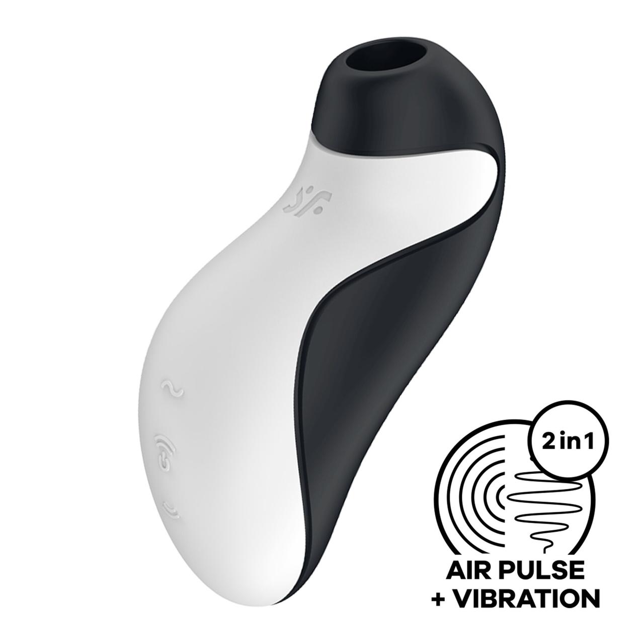 Вакуумний стимулятор із вібрацією Satisfyer Orca, фото 1
