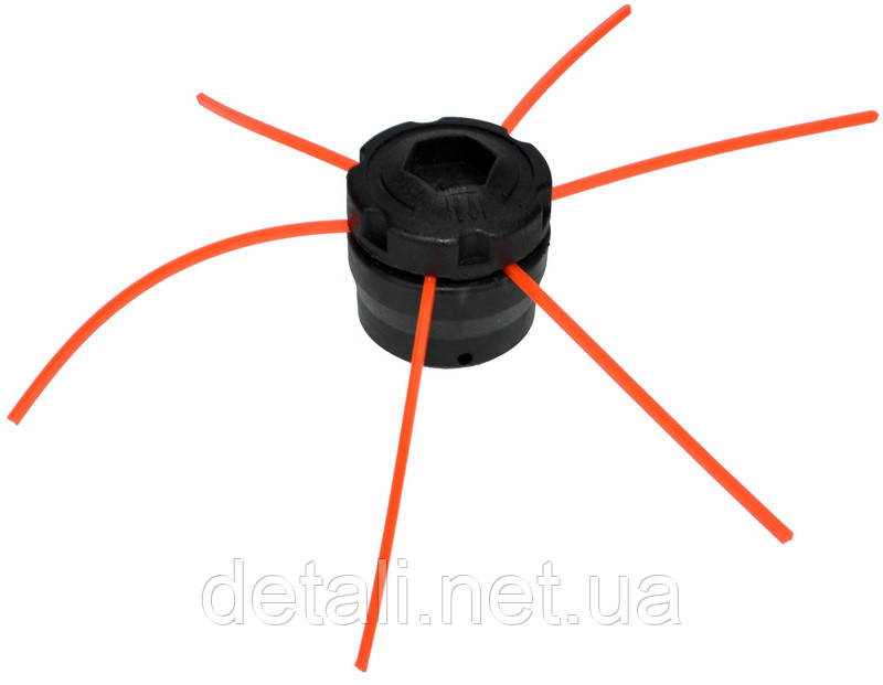 Шпуля циліндр пластикове різьблення M10 ліве, фото 1