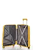 Мала валіза для ручної поклажі з поліпропілену  MCS V305 S YELLOW., фото 4