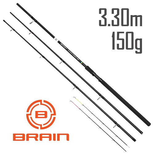 Вудлище фідерне Brain Champ 3.30m max 150g