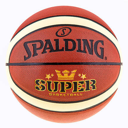 М'яч баскетбольний Spalding №7 PU Super (смуга), фото 2