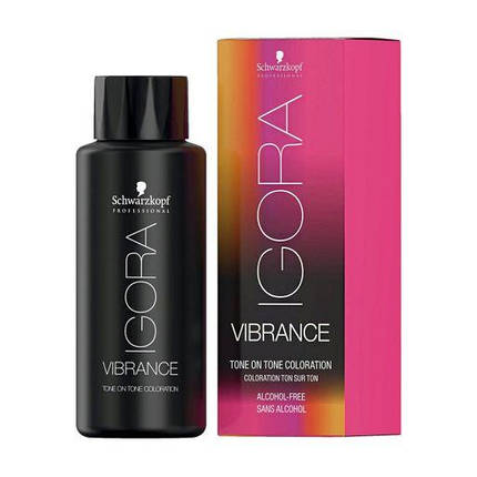 Фарба для волосся Schwarzkopf Professional Igora Vibrance 4-33 Середній коричневий сандре матовий 60 мл, фото 1