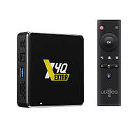 Смарт приставка Ugoos X4Q Extra 4/128 + аеропульт, Amlogic S905X4-J, Android 11 (1 рік гарантії)