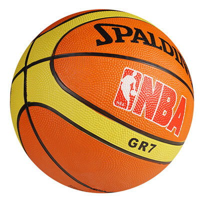 М'яч баскетбольний гумовий №7 Spalding, смуга