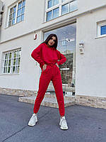 Базовый женский спортивный костюм Красный