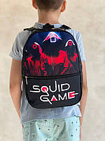 Рюкзак повседневный городской спортивный текстильный для мальчика подростка с принтом