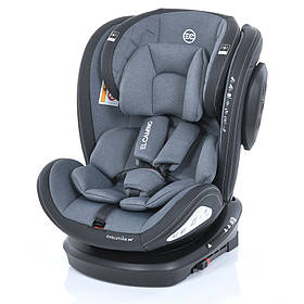 Дитяче автокрісло (група 0+ 1-2-3, isofix, поворот 360) EL CAMINO EVOLUTION 360 ME 1045-1 Royal Dark Gray