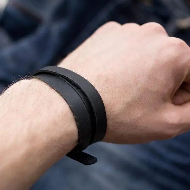 Чоловічий браслет з натуральної шкіри OLDCRAFT 70