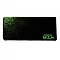Коврик GTL Gaming XL, Black-Green 1, 590х300х3 мм, антискользящая основа, защита от влаги