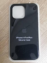 Чохол для Iphone 14 Pro Max Silicone Black