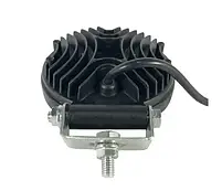 Світлодіодна LED-фара робоча 72W + Жовтий ДХО (товщина 50 мм), фото 3