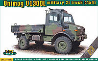 ACE 72450 Вантажівка-Всюдихід Unimog U1300L 4x4 (2 тонний) Модель у Масштабі 1:72 Пластиковий Набір для Складання