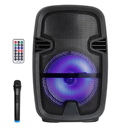Музична Bluetooth колонка ND-6008 з мікрофоном та FM-радіоприймачем, фото 1